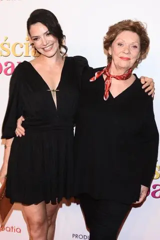 Anna Jarosik z mamą Elżbietą Jarosik