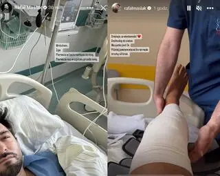 Rafał Maślak w szpitalu. Co mu dolega?