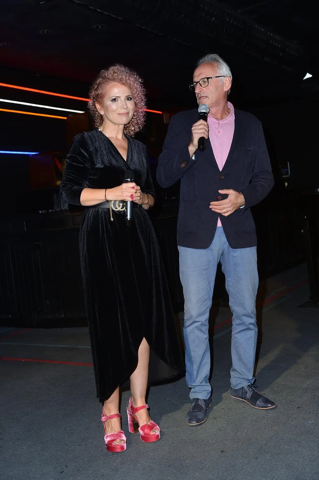 Anna Jurksztowicz i Krzesimir Dębski