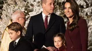 Książę Wiliam i księżna Kate z dziećmi