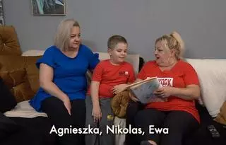 Agnieszka, Nikolas i Ewa w programie "Gogglebox. Przed telewizorem"