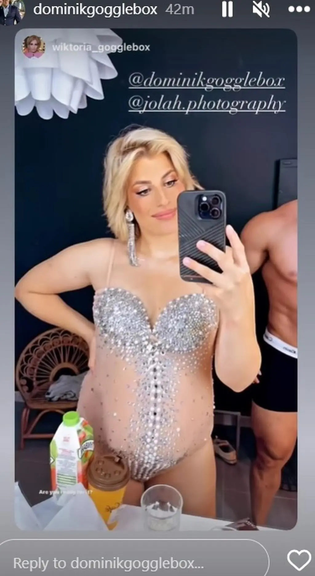 Wiktoria Gromadzka w ciążowej sesji zdjęciowej