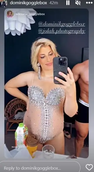 Wiktoria Gromadzka w ciążowej sesji zdjęciowej