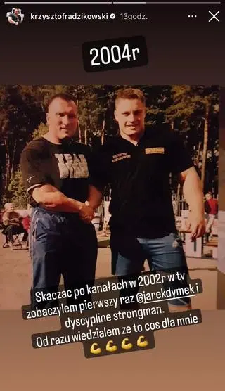 Krzysztof Radzikowski pokazał archiwalne zdjęcia z zawodów