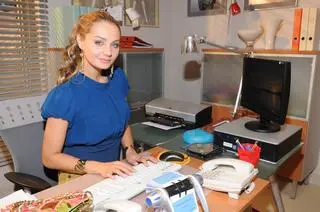 Violetta Kubasińska w pierwszym sezonie "BrzydUli"