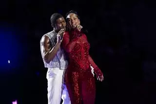 Super Bowl 2024. Usher, Alicia Keys
