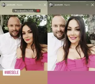 Jacek Wojciechowski ze "Ślubu od pierwszego wejrzenia"  z ukochaną Eweliną Kubik