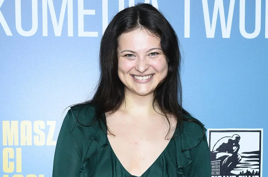 Martyna Kaczmarek na premierze filmu "Masz ci los!"