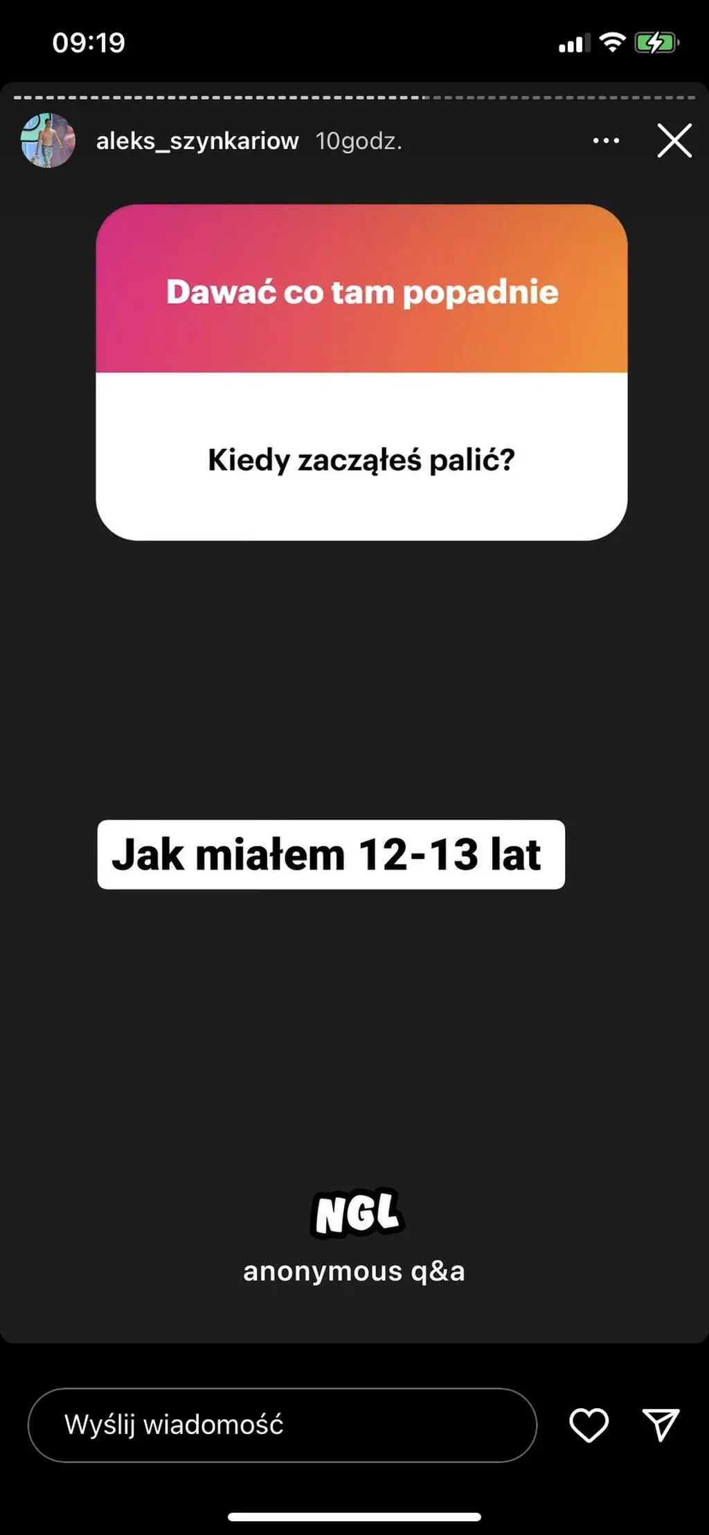 Aleksander Szynkariow "Top Model"