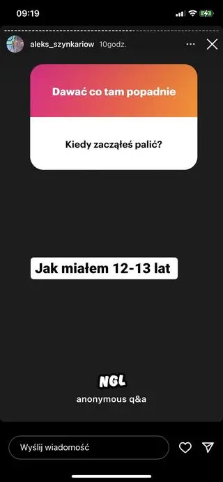 Aleksander Szynkariow "Top Model"