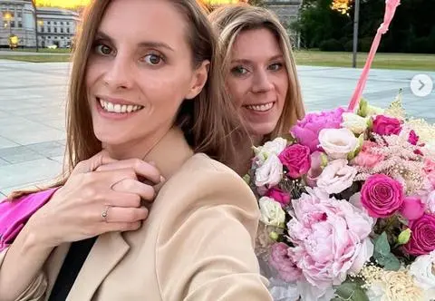 Dziennikarka TVN24 Marta Warchoł i producentka "Faktów" Iwona Widomska wzięły ślub!