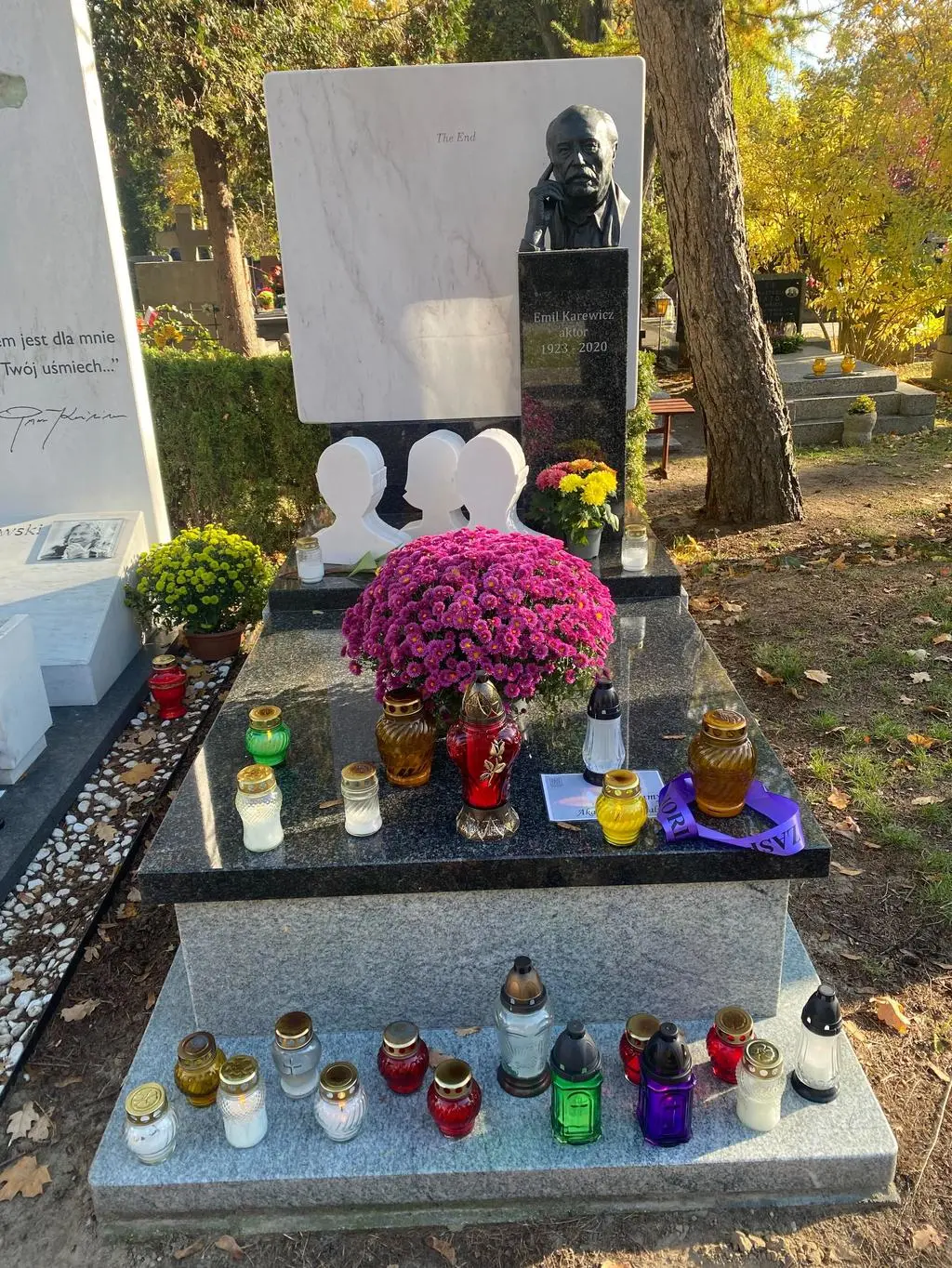 Grób Emila Karewicza