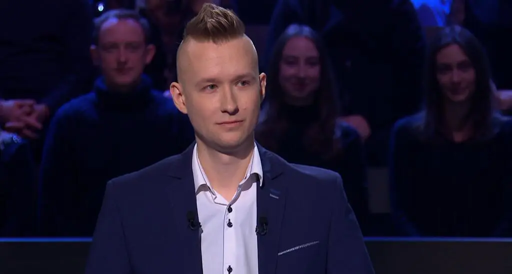 Tomasz Boruch w "Milionerach"