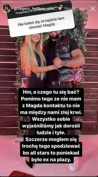 "Hotel Paradise All Stars". Grzegorz Głuszcz o ewentualnym powrocie Magdy