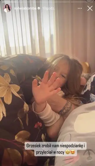 Sylwia Bomba pokazała uroczy kadr