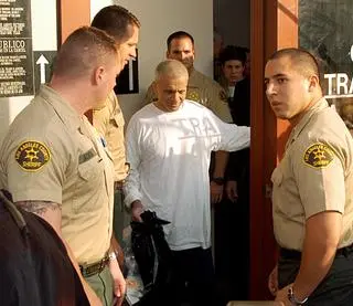 Robert Blake podczas procesu