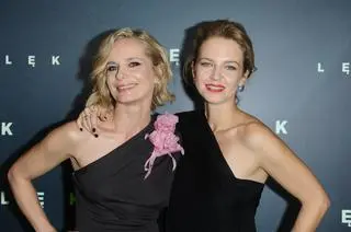 Gwiazdy na premierze filmu lęk: Magdalena Cielecka i Marta Nieradkiewicz