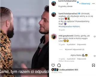 Kamil i Mikołaj z "Hotelu Paradise All Stars" o finale