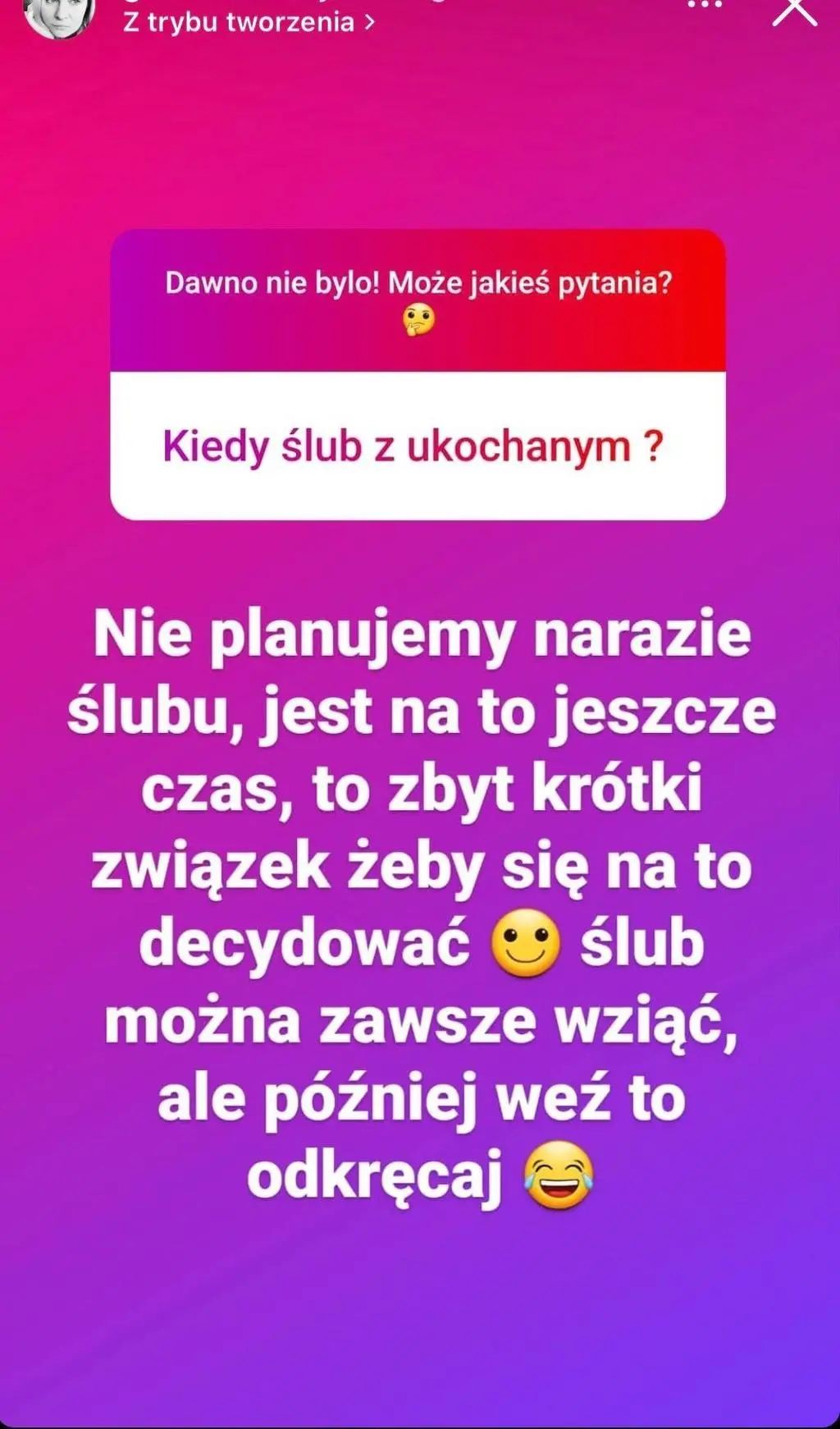 
"Ślub od pierwszego wejrzenia". Julia Gołębiowska o ślubnych planach