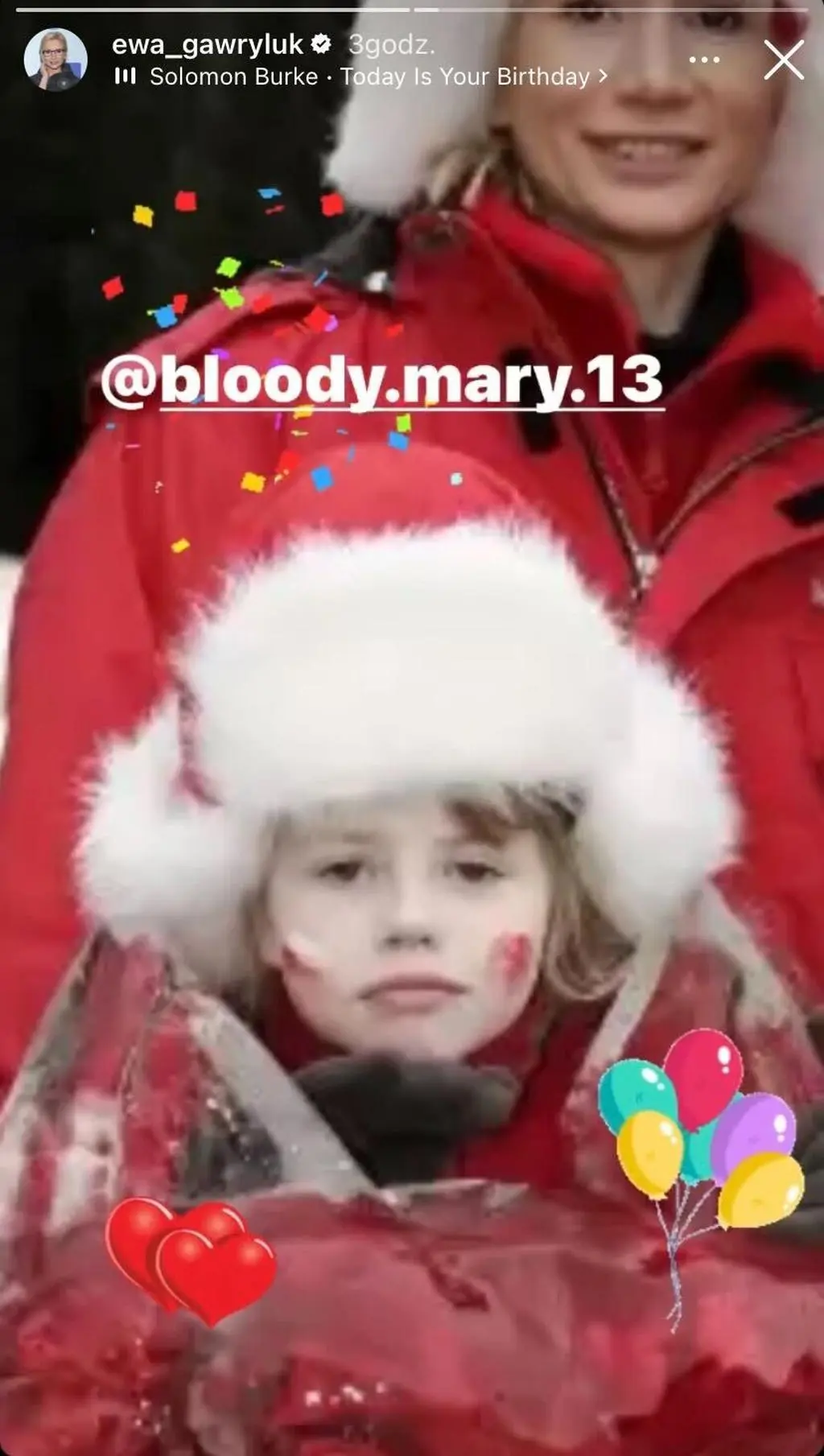 Ewa Gawryluk świętuje urodziny córki