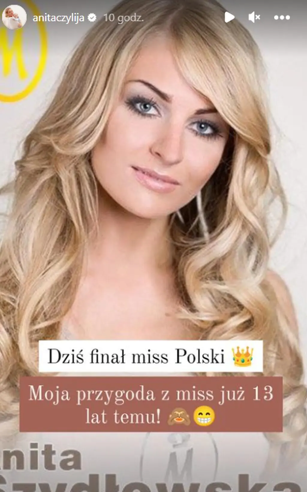 Anita ze "ŚOPW" brała udział w wyborach Miss