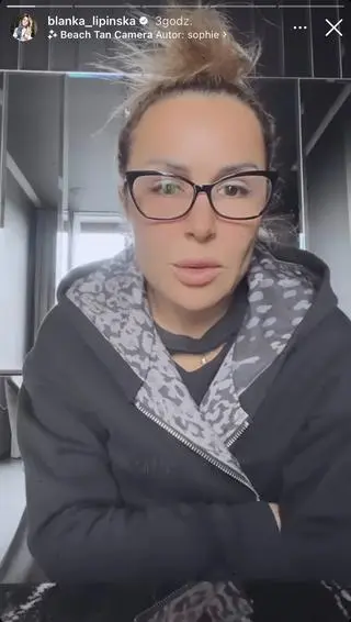 Blanka Lipińska o spalonym domu