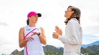 Zendaya i Iga Świątek