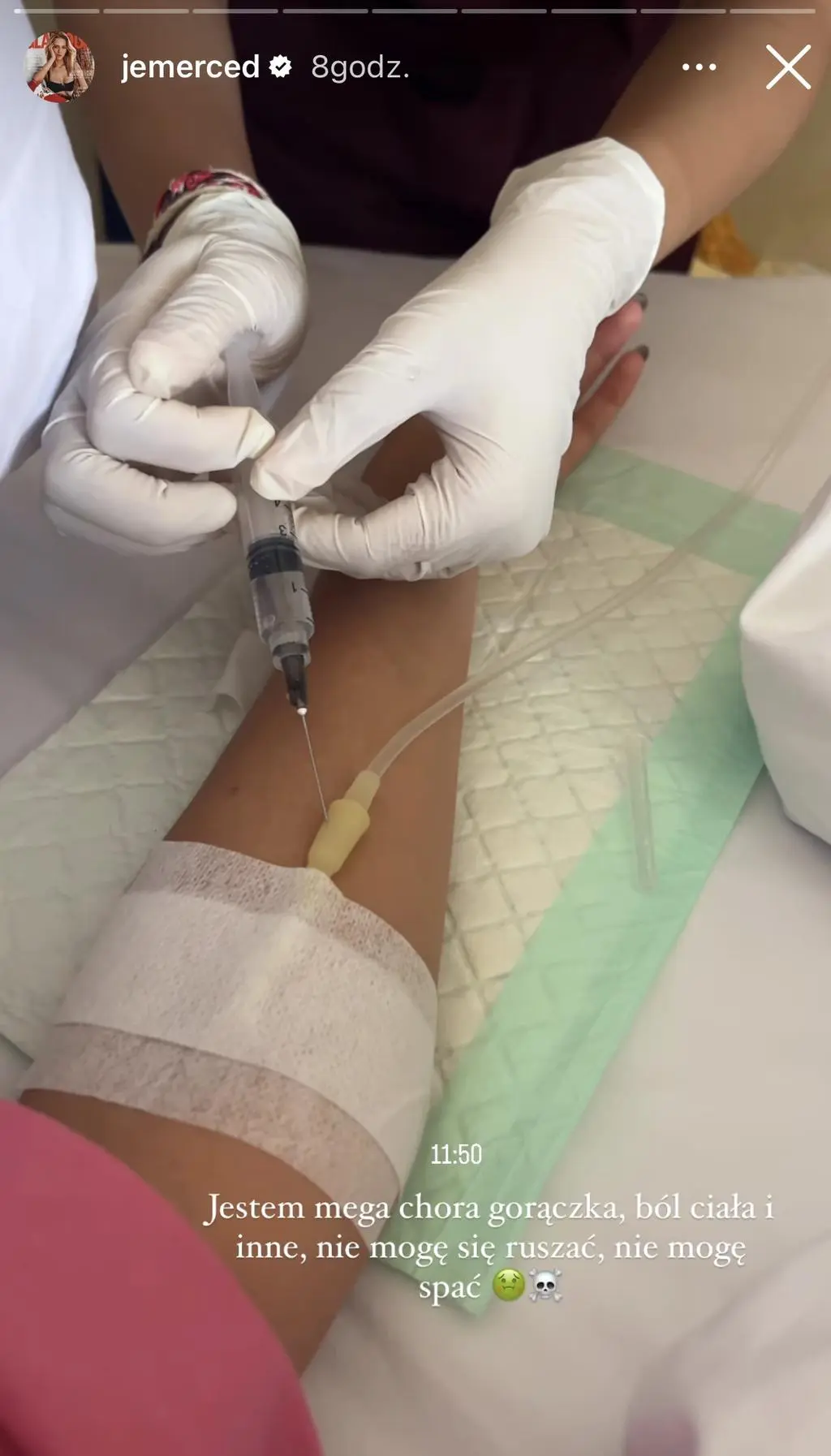 Jessica Mercedes rozchorowała się na Bali