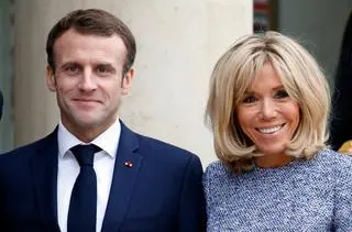 Brigitte i Emmanuel Macron