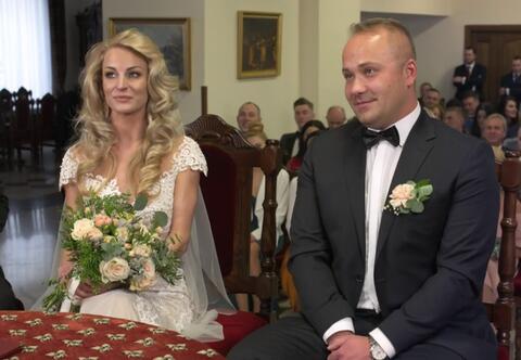 Adrian ze "ŚOPW" świętował 5. rocznicę ślubu. Stylizacja Anity wzbudziła zachwyt