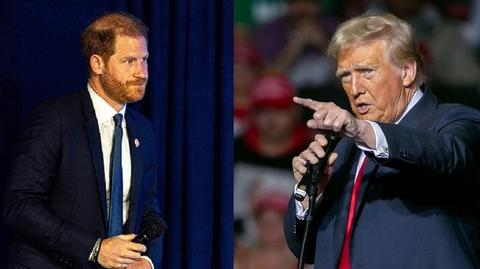 Książę Harry i Donald Trump