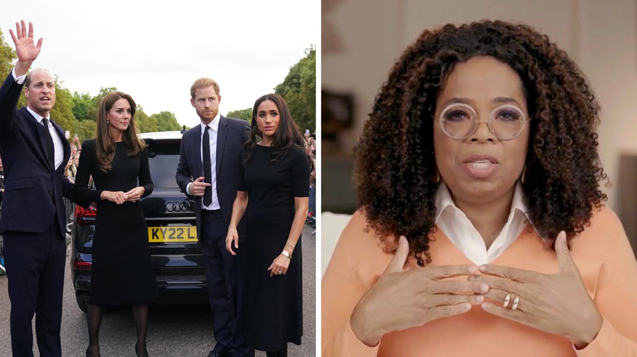 Oprah Winfrey o zachowaniu brytyjskiej rodziny królewskiej
