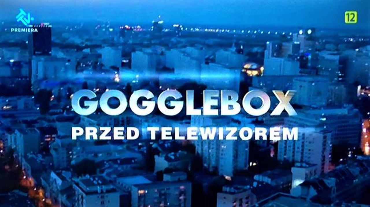 "Gogglebox. Przed telewizorem" logo