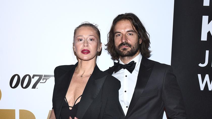 Katarzyna Warnke i Piotr Stramowski