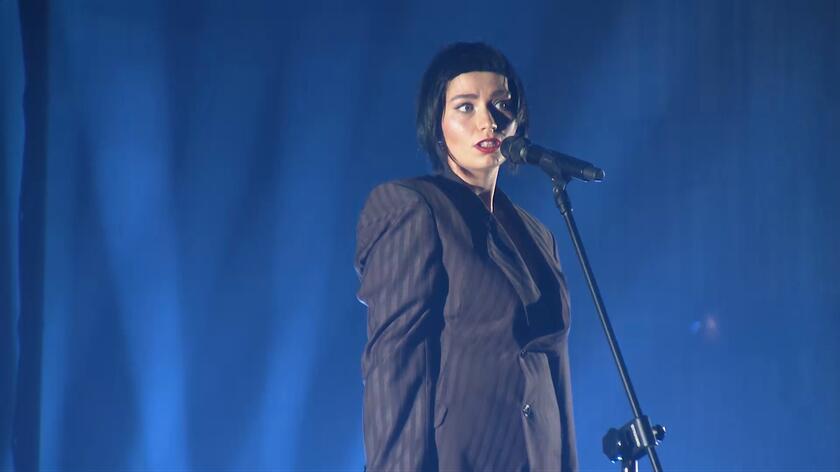 Mery Spolsky na koncercie.