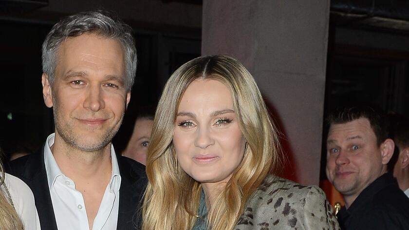 Michał Żebrowski i Małgorzata Socha