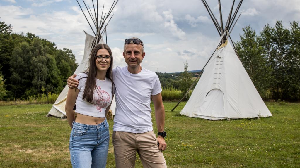 Justyna i Andrzej w "Bitwie o gości"