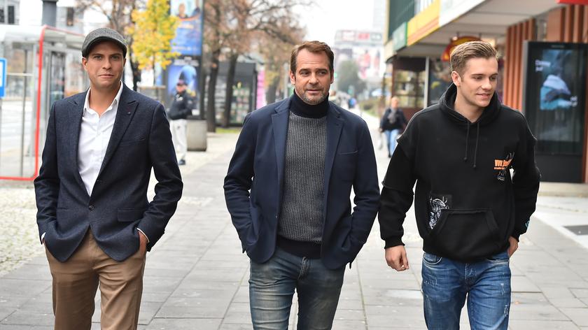 Paweł Deląg z synami pojawił się w telewizji