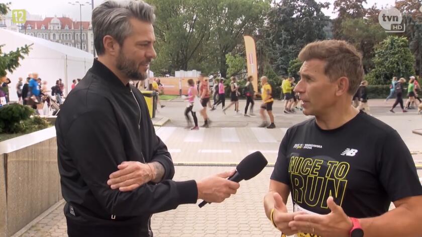 Robert Korzeniowski wziął udział w biegu Nice To Fit You Warszawska Dycha