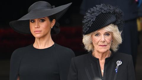 Meghan Markle nie chce zbliżyć się do królowej Camilli? 