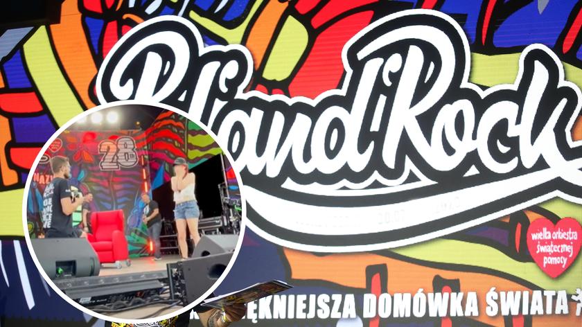 Oświadczyny na Pol'and'Rock Festival.