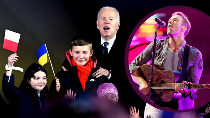 Popularny utwór Coldplay poleciał po wystąpieniu Joe Bidena.