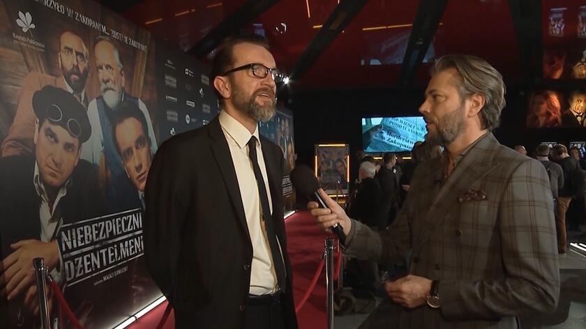 Tomasz Kot o roli w filmie "Niebezpieczni dżentelmeni"