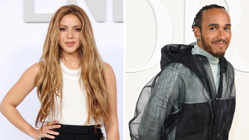 Shakira, Lewis Hamilton