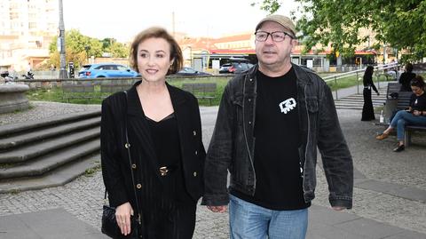 Gabriela Muskała i Zbigniew Zamachowski