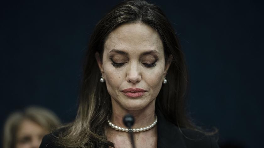 Wojna w Ukrainie. Angelina Jolie relacjonuje spotkanie z dziećmi