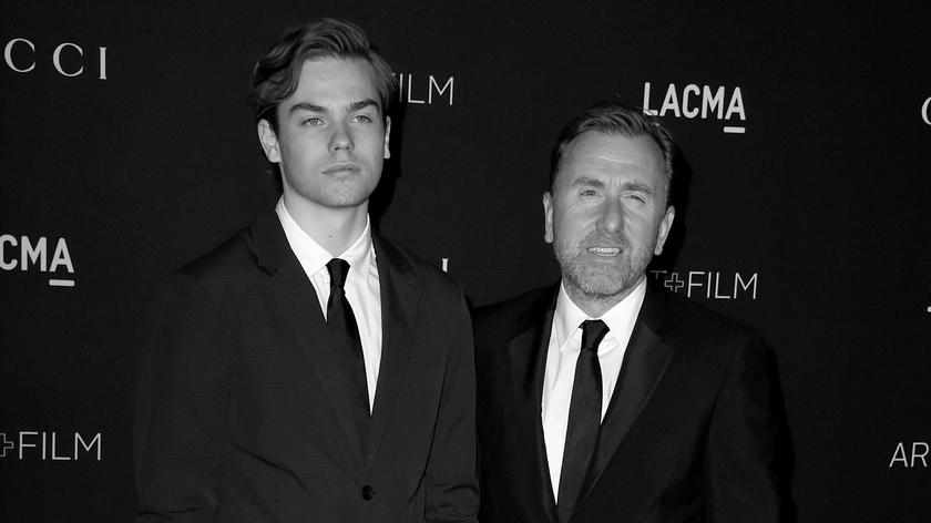 Tim Roth z synem Cormackiem