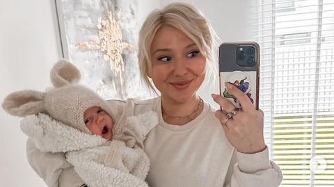 Agnieszka "Lili" Antoniak z córką