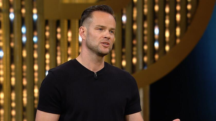 Mirek Ziarek na castingu do "Top Model"