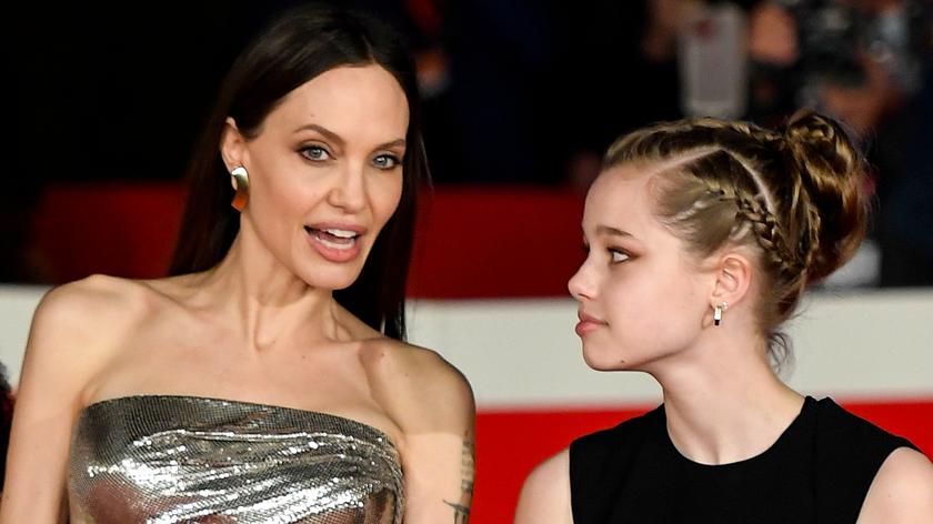 Angelina Jolie i jej córka wybrały się na koncert Maneskin